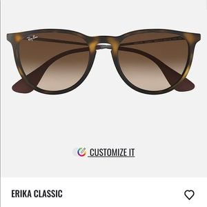 Ray Ban Erika Classic Tortoise Sunglasses